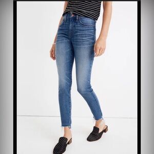 Madewell 9” High Rise skinny Jeans sz:26P